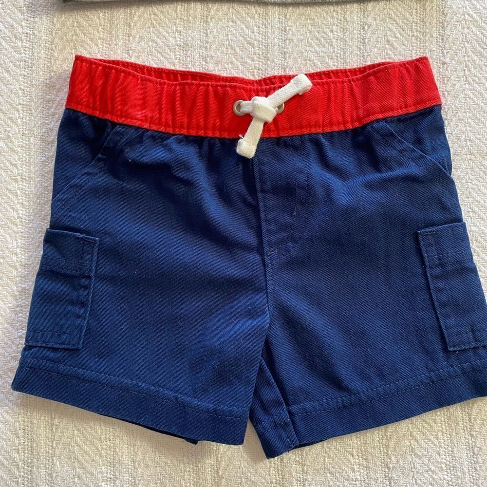 CARTER's Baby Boy Firecracker Tee & Short Set - Picture 4 of 7